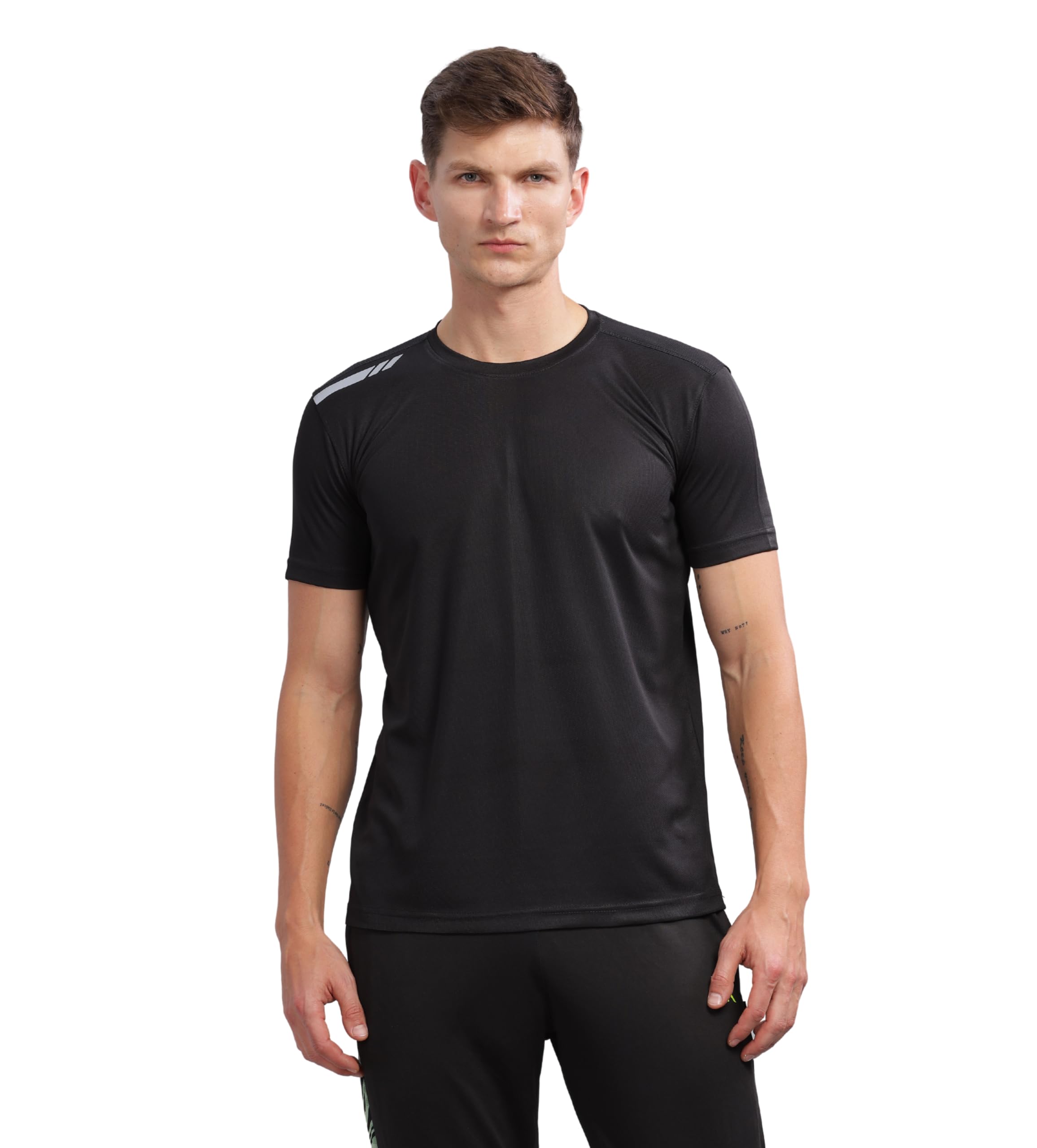 Men's Regular Fit Quick-Dry Active T-Shirt for Gym & Sports – Stylish, Comfortable, and Perfect for Workouts & Everyday Wear-image-21