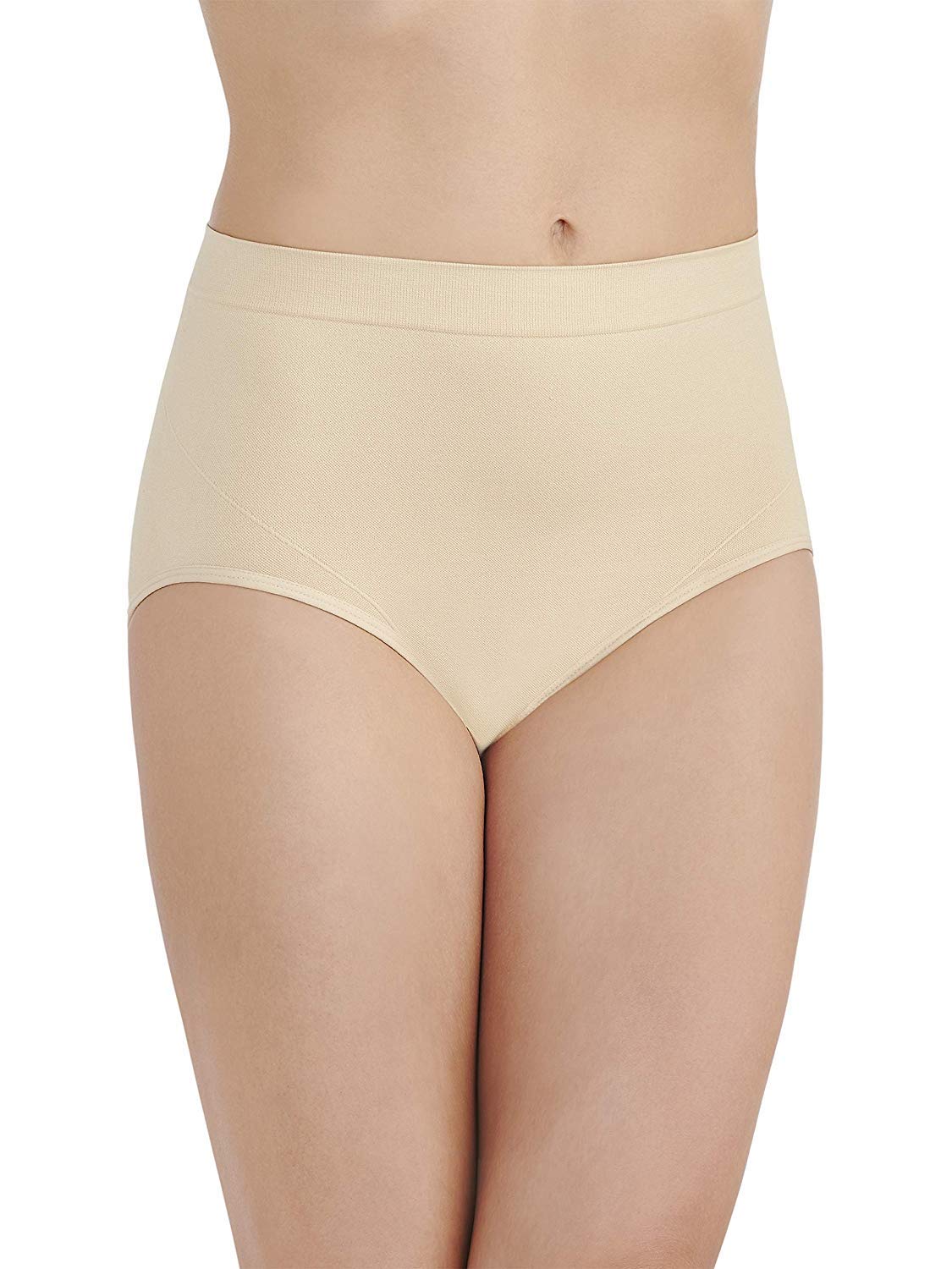 Women's Smoothing Comfort Brief Panties with Rear Lift
