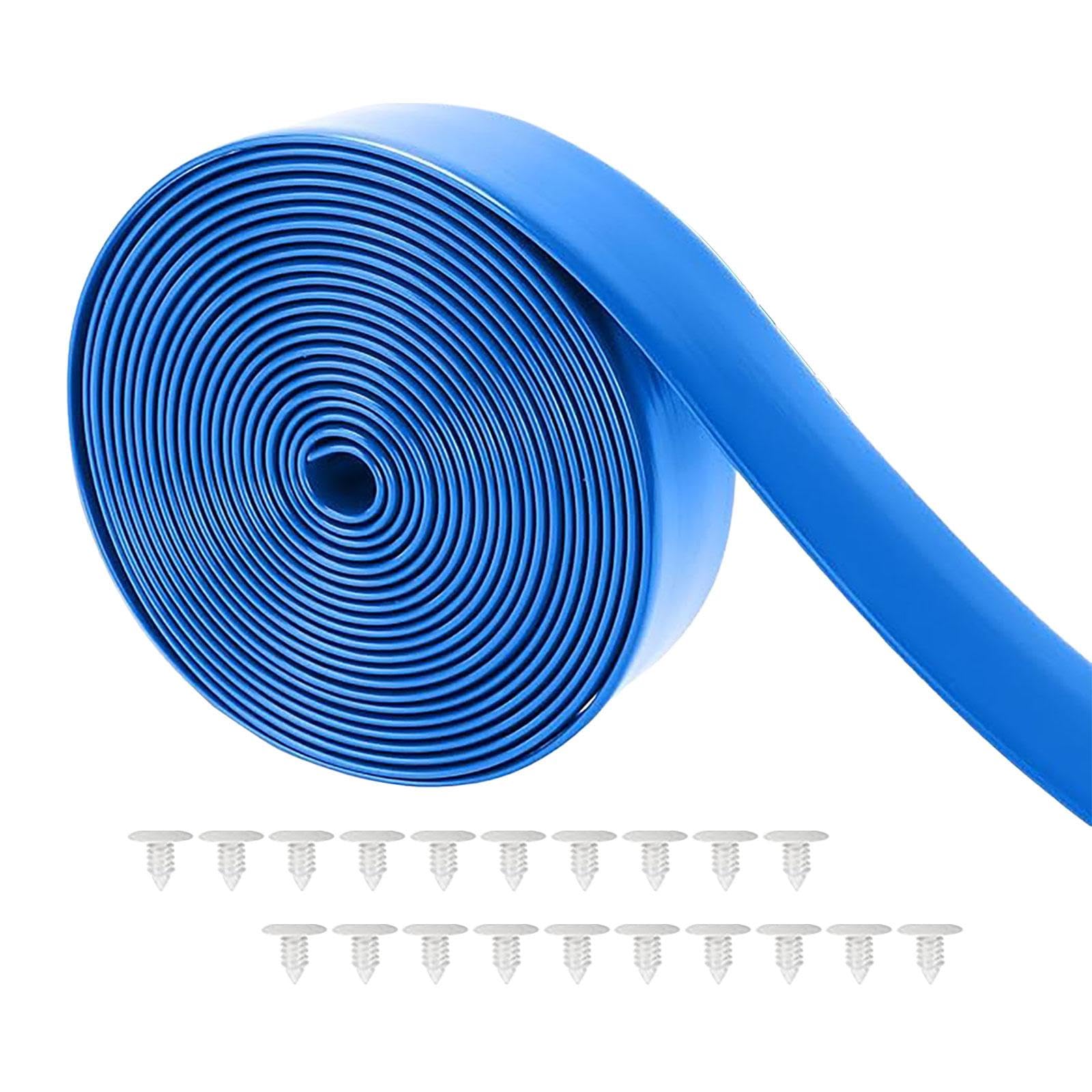 Cinghie In Vinile Per Riparazione Sedie Da Patio, Colore Nantucket Blue, 2" X 29' (lotto Da 20 Metri)