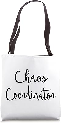 Chaos Coordinator Shirt Marriage Wedding Planner Tote Bag