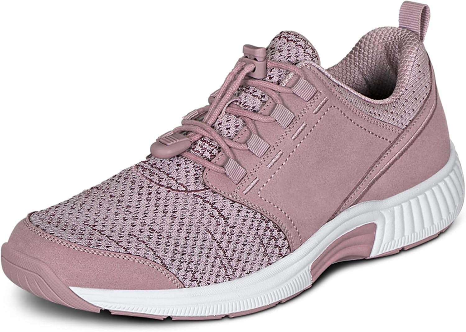 Orthofeet Women's Orthopedic Rose Knit Francis NoTie