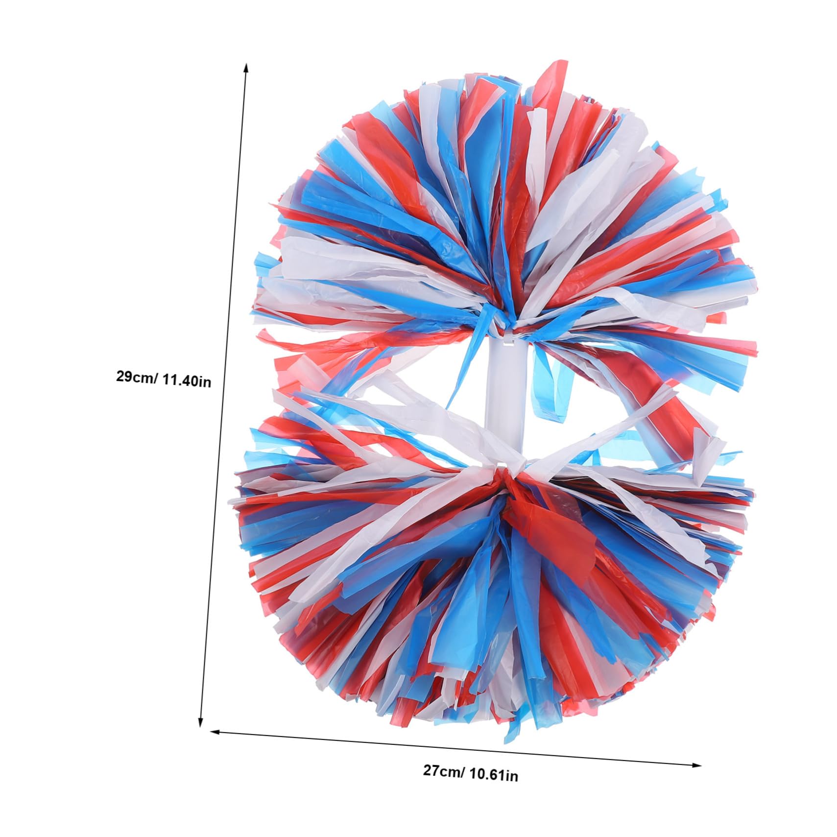 OSOLADY Cheering Pompoms Small Pom Poms Portable Cheerleader Props Reusable Cheer