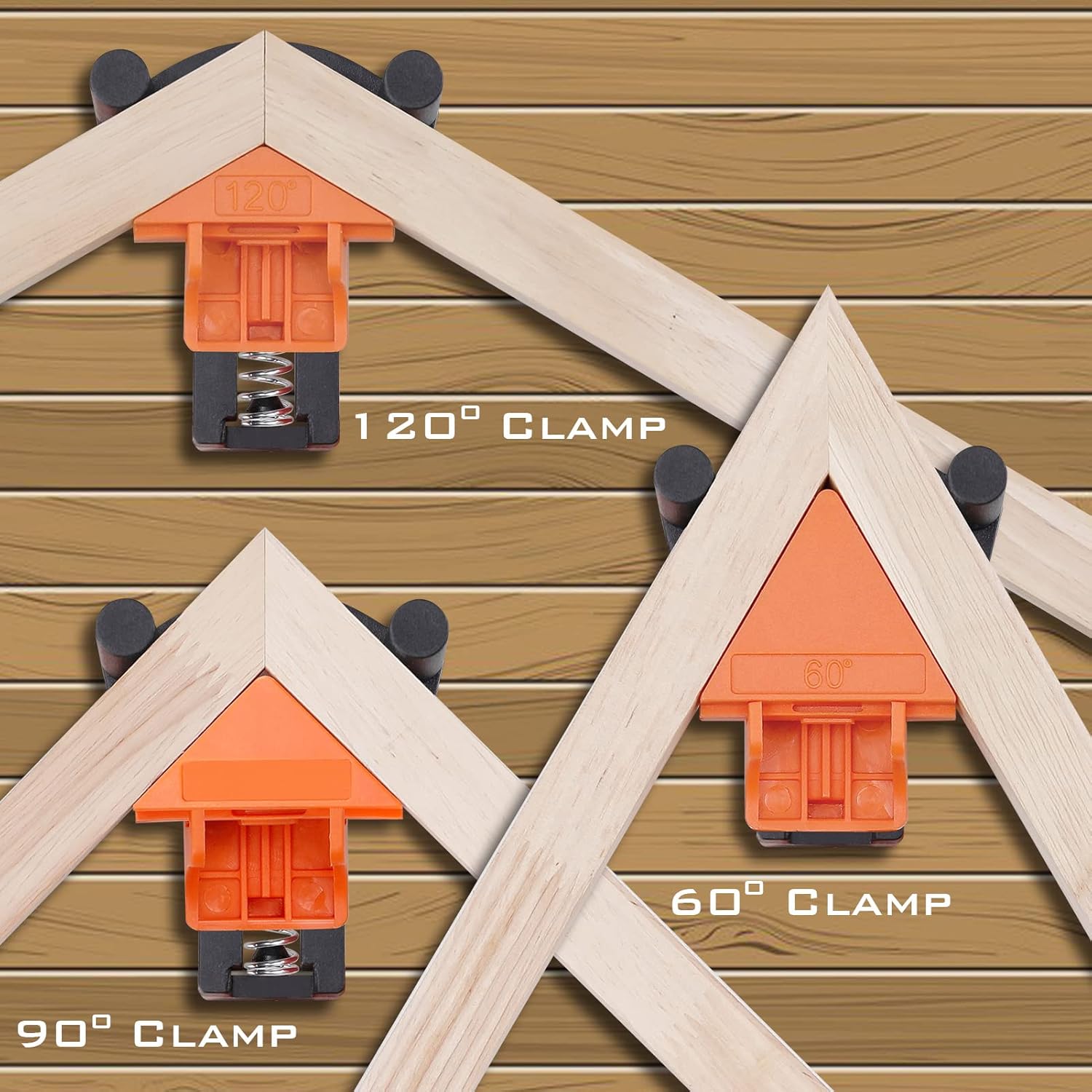 Corner Clamps 60/90/120 Degree BL