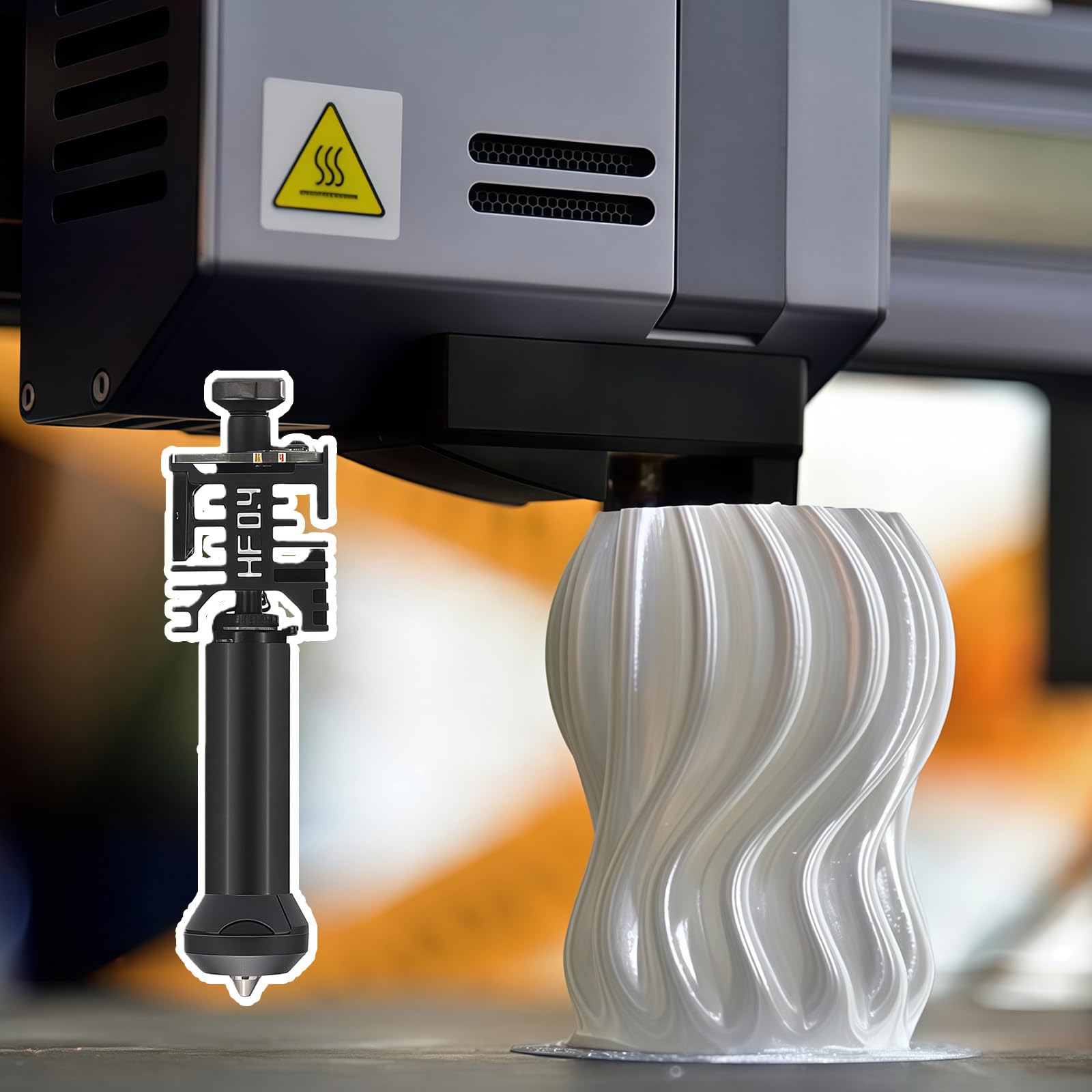 Boquilla de acero endurecido de impresión 3D avanzada Hotend 0.4 0.6 0.8 mm con estabilidad al calor y diseño a prueba de obstrucciones