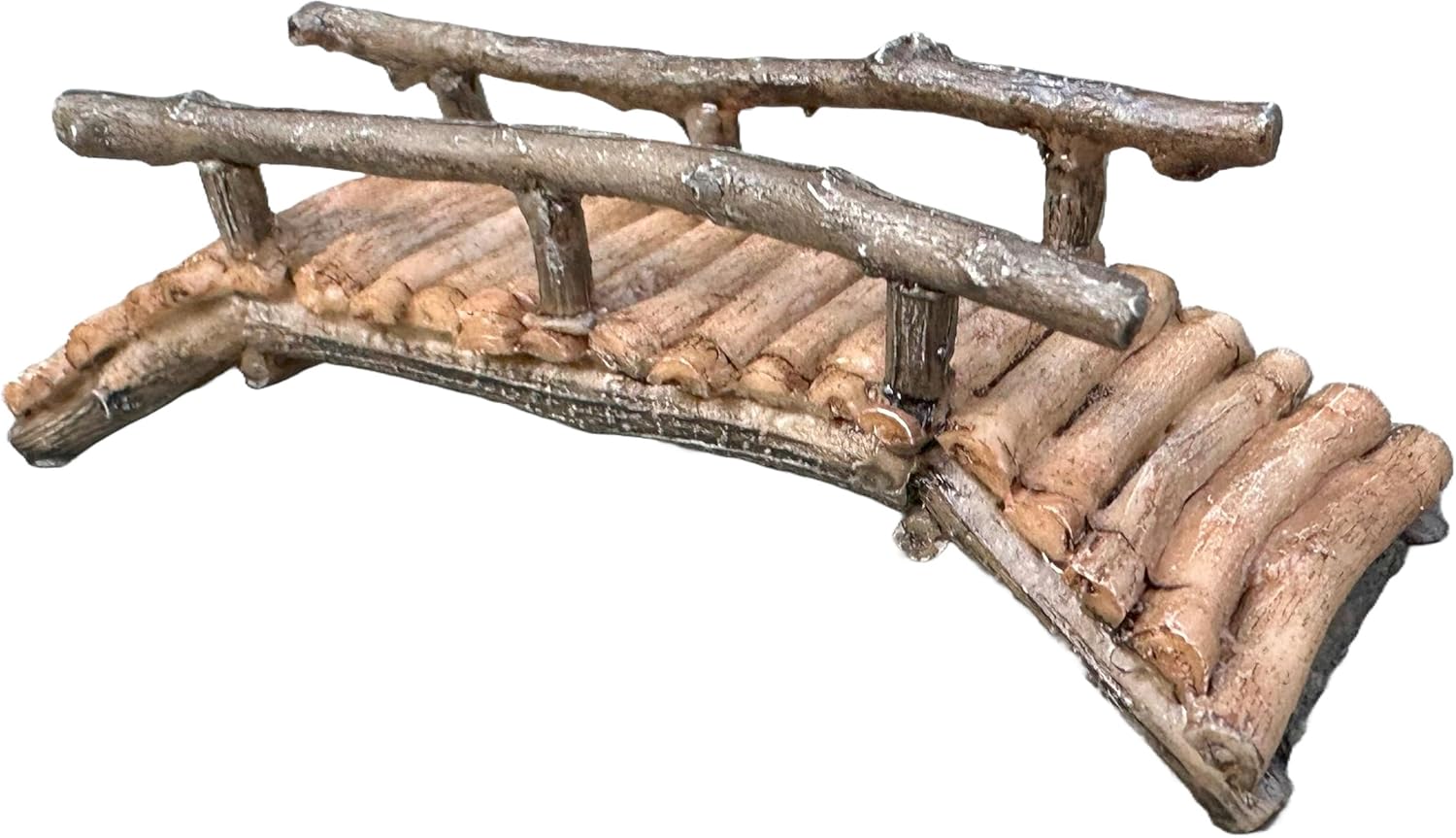 Mokoboho Mini Fairy Garden Bridge Review: Acrylic Log Design for Whimsical Backyard Miniatures
