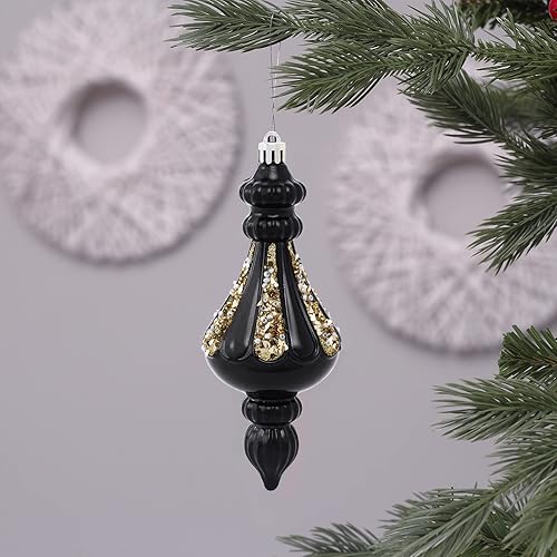Miniatura 6 de RoseCraft Juego de adornos de Navidad, 6.3 pulgadas, bolas de Navidad inastillables, adornos colgantes para decoración de árbol de Navidad, para