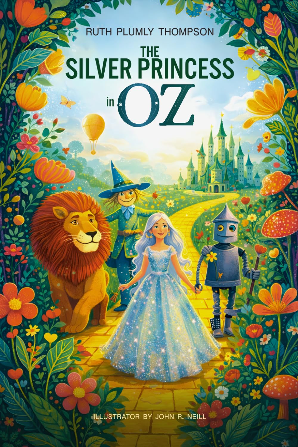 The Silver Princess in Oz : A Classic Children’s Fantasy Adventure in the Magical Land of Oz: with original Illustrations