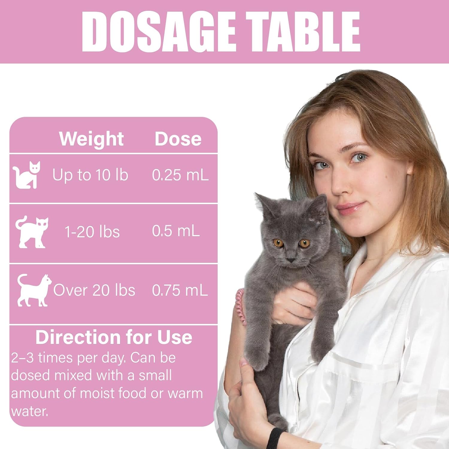 Cats Pink Eye Conjunctivitis Treatment for Cats, Dogs, Livestock and Horses, 100 ml Oral Liquid Pink Eye Solution Safe and Soothing Cat Dog for Infection