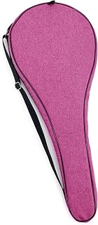 TaktZeit Lightweight Padded Tennis Racket Bag Cover - Waterproof Durable with Adjustable Strap