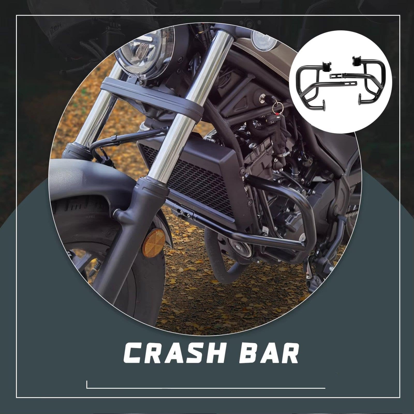 Paramotore Moto Paraurti Crash Bar Per Rebel Per CMX Per 500 2017-2026