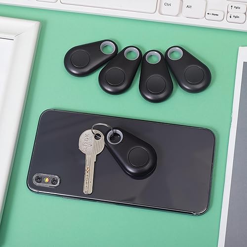 Miniatura 7 de Flutesan Paquete de 8 localizadores de llaves, rastreador GPS antipérdida, inalámbrico, con sensor de alarma antipérdida, buscador de dispositivos