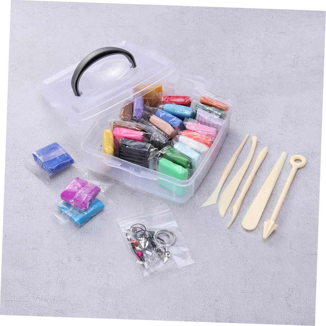 Kit de Arcilla Polimérica para Modelar 24 Colores para Niños