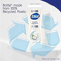 Vista 9 de Dial Gel de Ducha, Hidratación Saludable, Leche de Coco + Vitamina E, 16 onzas líquidas (Paquete de 4), Suave, Deja la Piel Suave en 1 Ducha