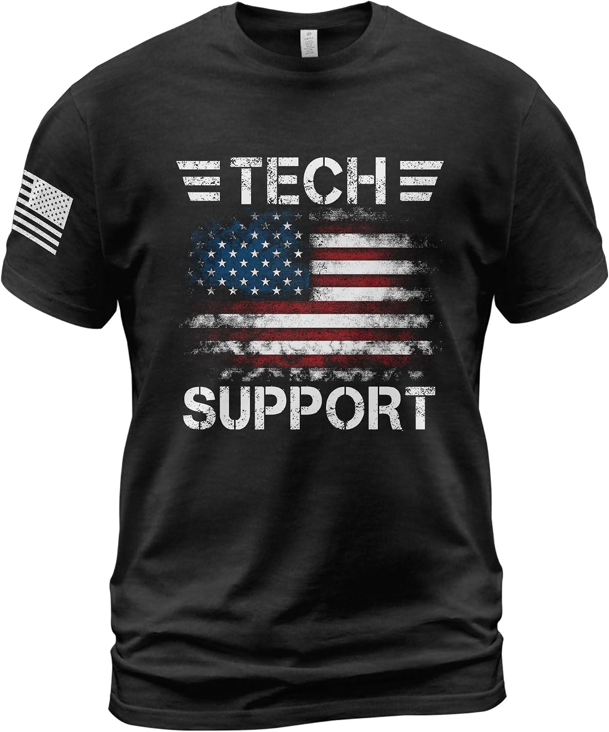 Tech Support T Shirt, Tech Support Shirt, Doge Shirts, Political Tshirts with American Flag