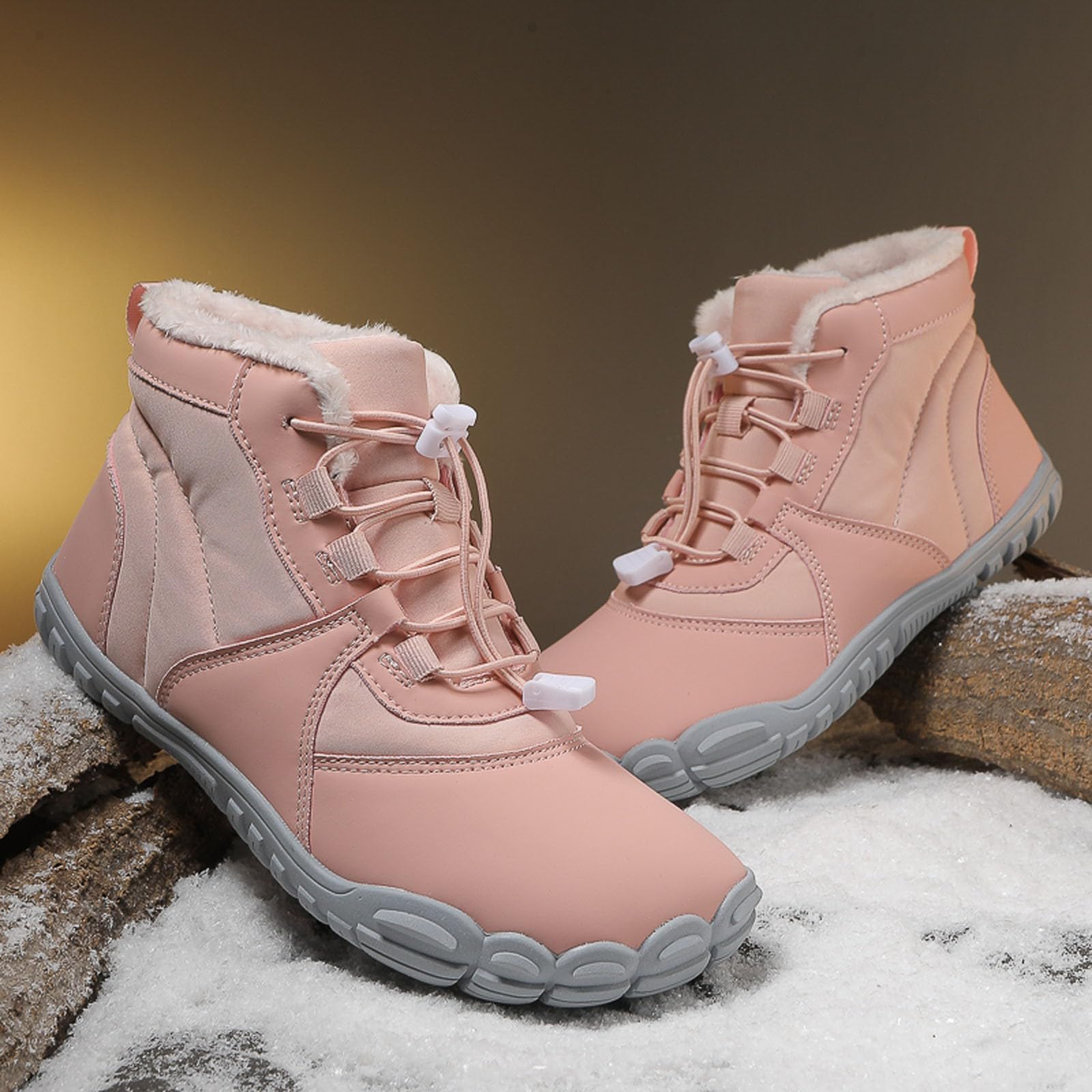 Stivaletti Donna Invernali Scarponcini Donna Scarpe Da Neve 44 Scarpe Antinfortunistiche Trekking Invernali Ortopediche Comode Neve Stivali Stivaletti Con Pelliccia Interna On Plantare Estraibile Da