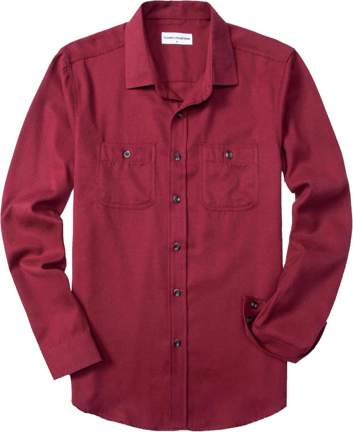 EOUOSS Men's Flannel Shirts Long Sleeve Button Down Shirts for Men Regular Fit Casual Shirt Jacket with Pockets