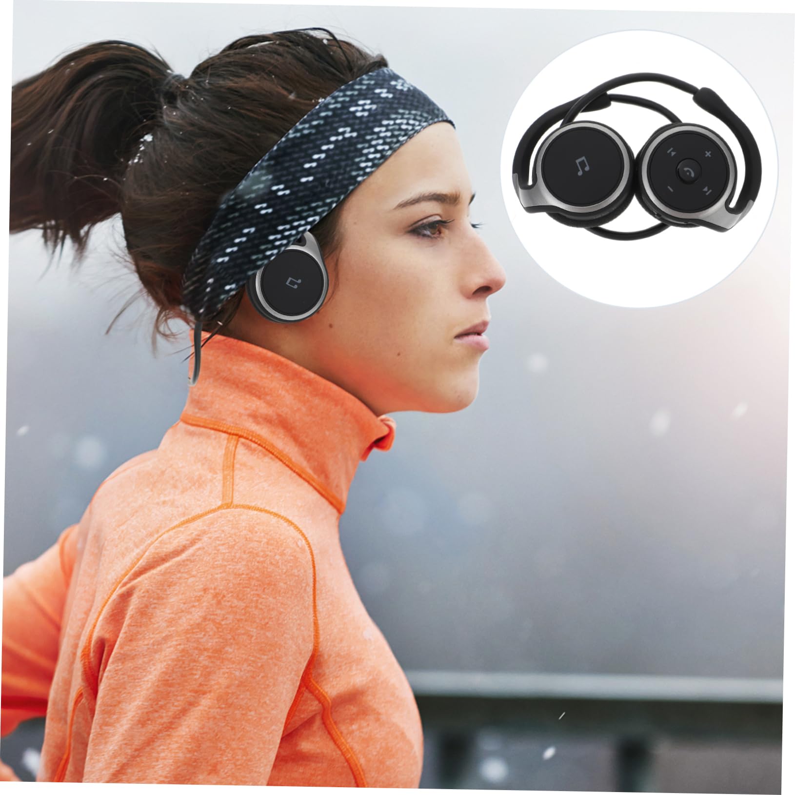 Cuffie Sportive con Gancio Auricolare Leggere per Workout Auricolari Wireless Piccoli e Comodi per Palestra e