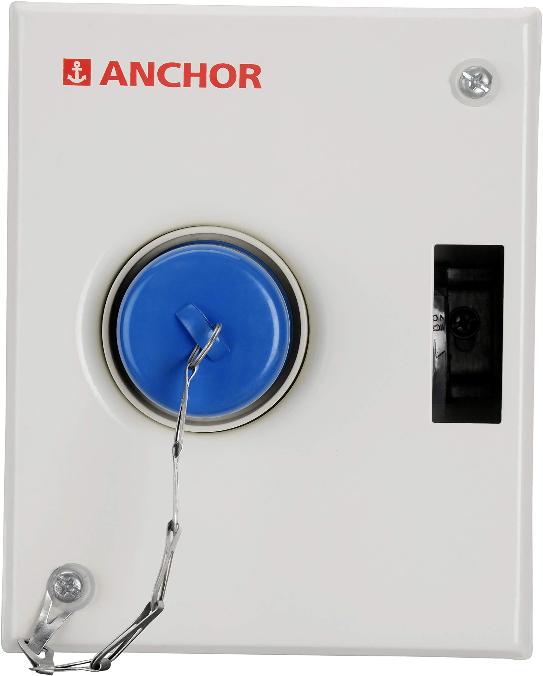 Anchor by Panasonic 20 Amp AC Box without MCB Metal Plug and Socket (White)