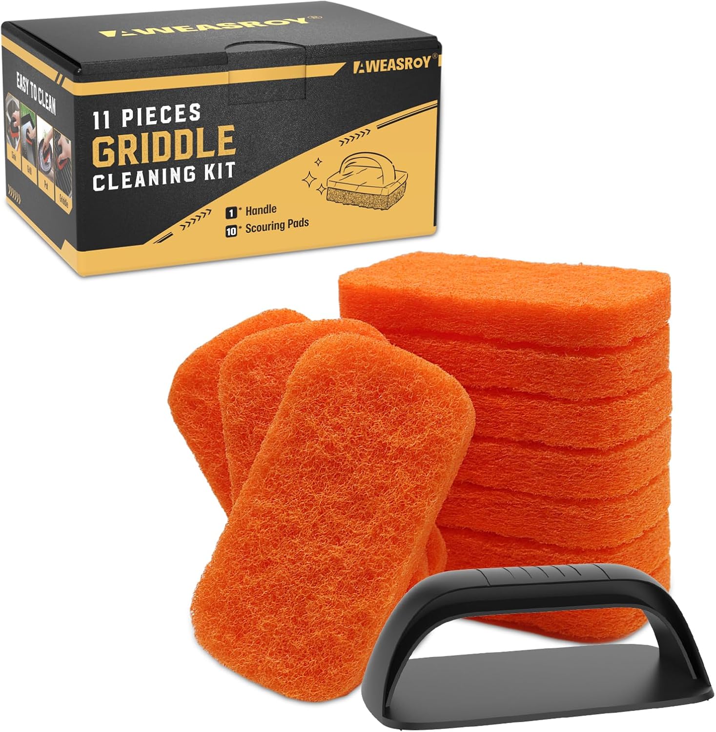11Piece Griddle Cleaning Kit for Blackstone, Flat Top