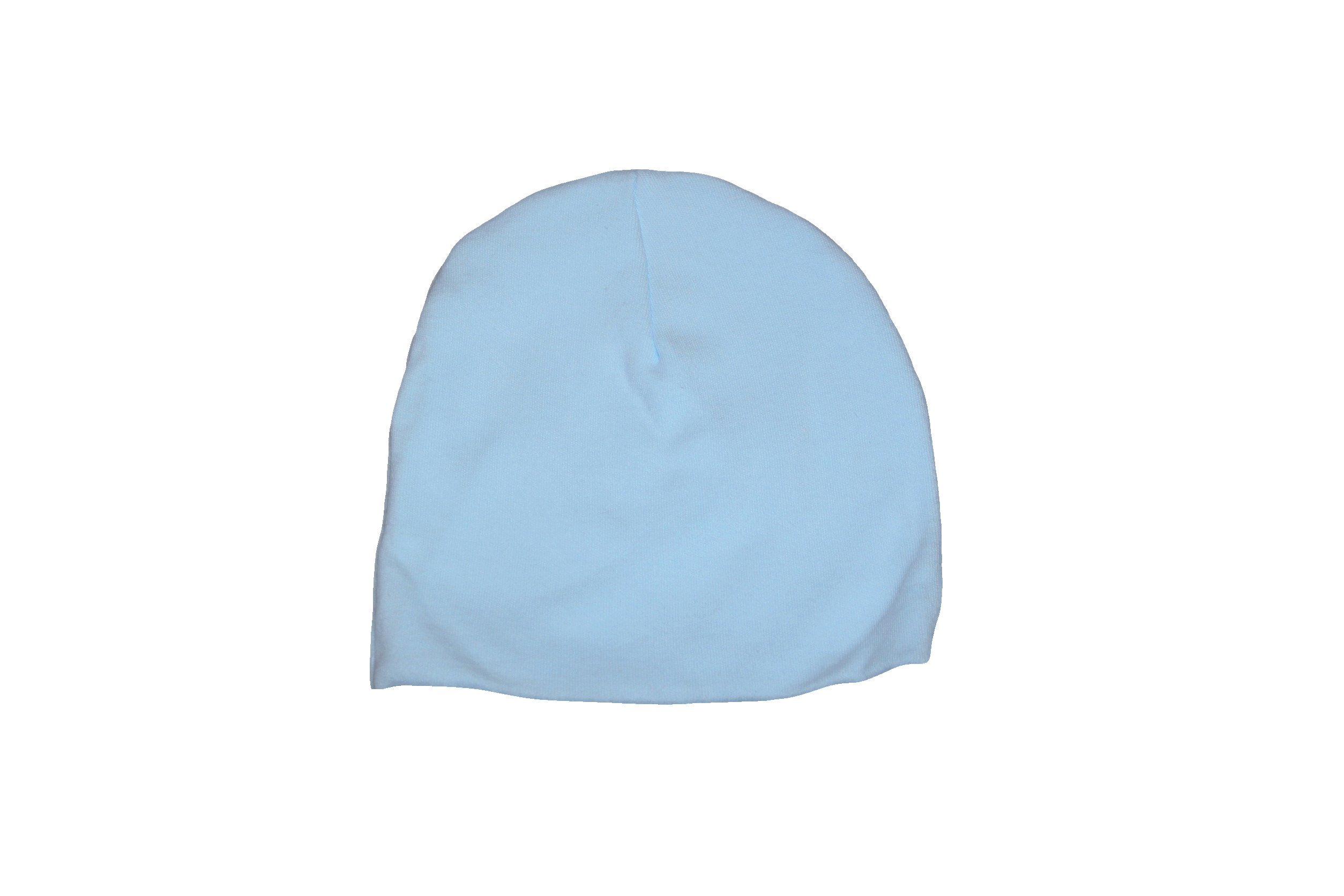 Wee Wearz Blank Baby Beanie Hat (Blue)