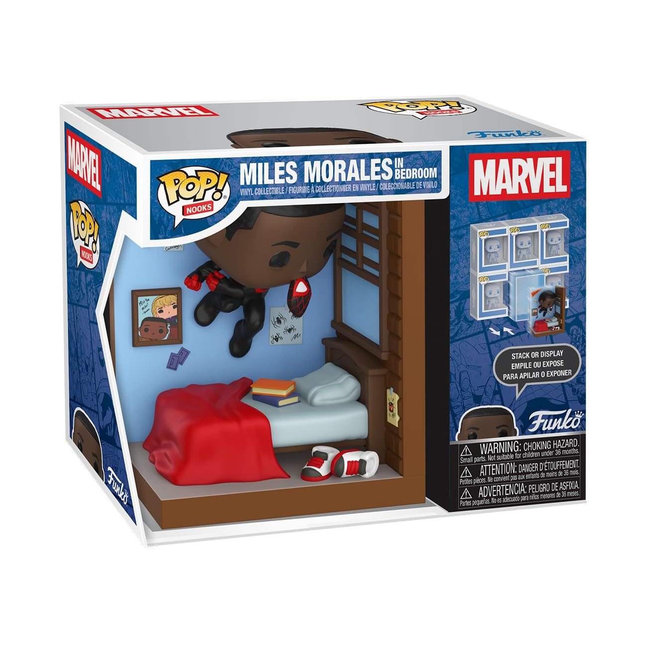 Pop! Nooks: Marvel - Miles Morales in Bedroom