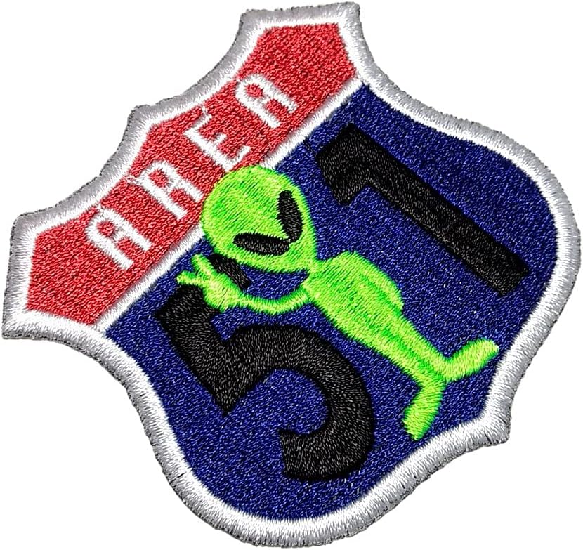 Amazon.com: UFO Loser Collector Get in X File Patch Alien Badge ...