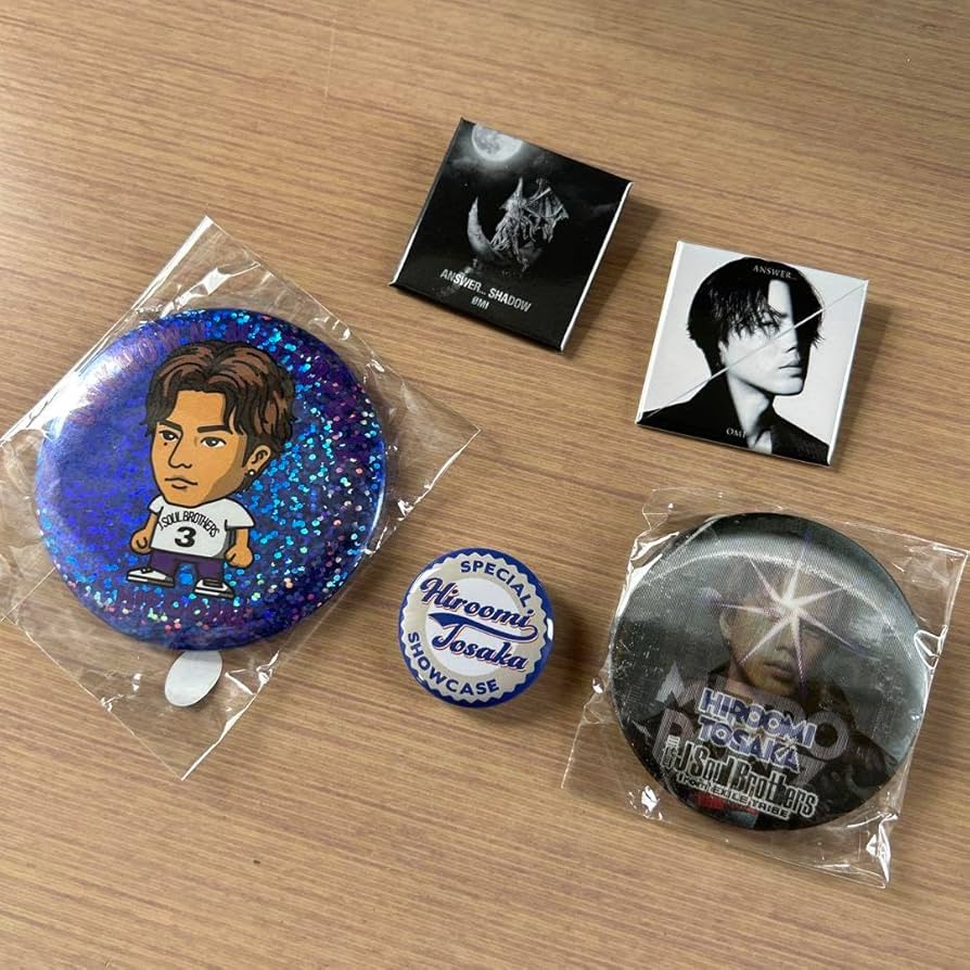 登坂広臣 缶バッジ