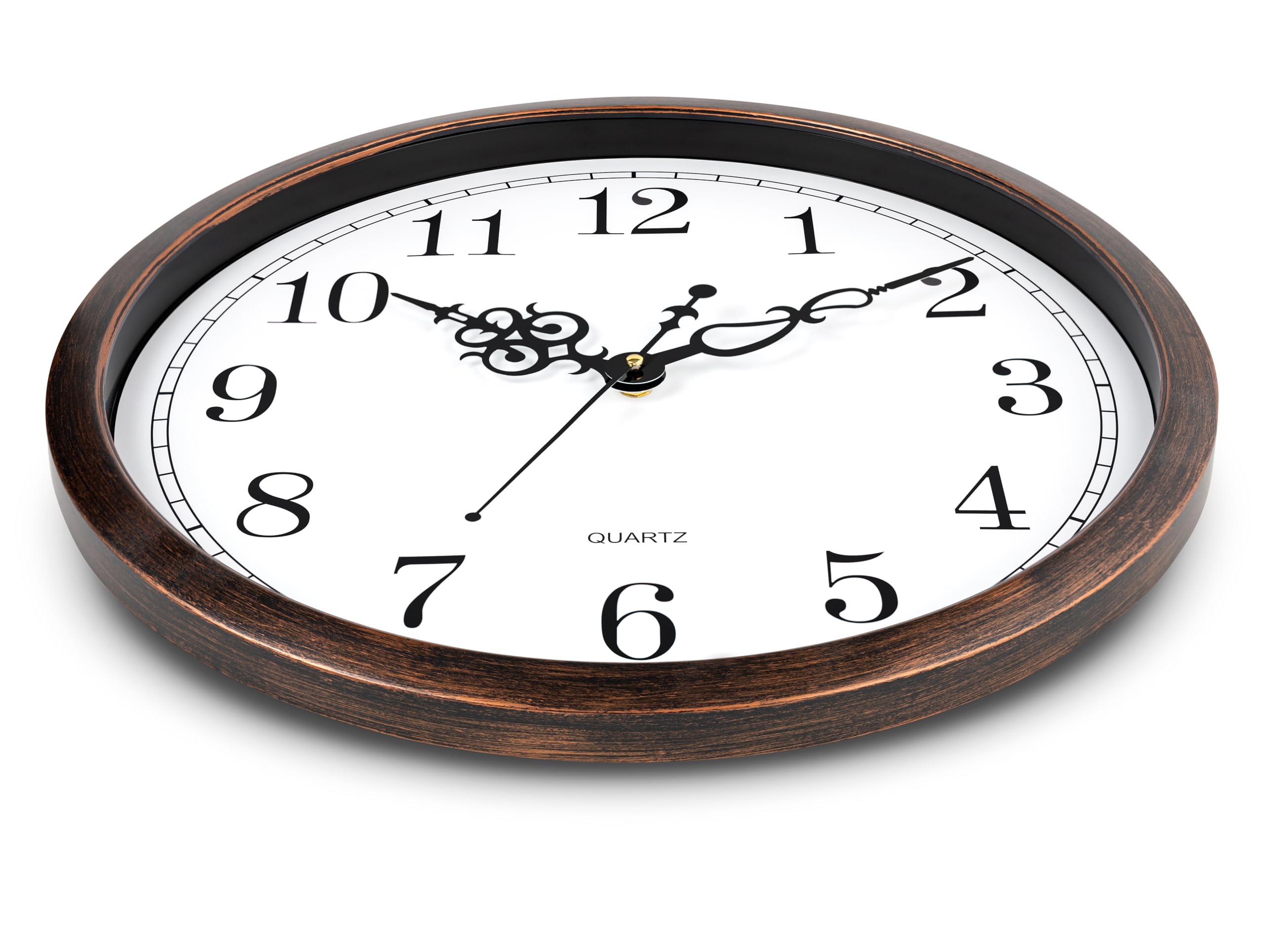 Amazon.com: Bernhard Products Large Wall Clock 18 Inch Silent Non