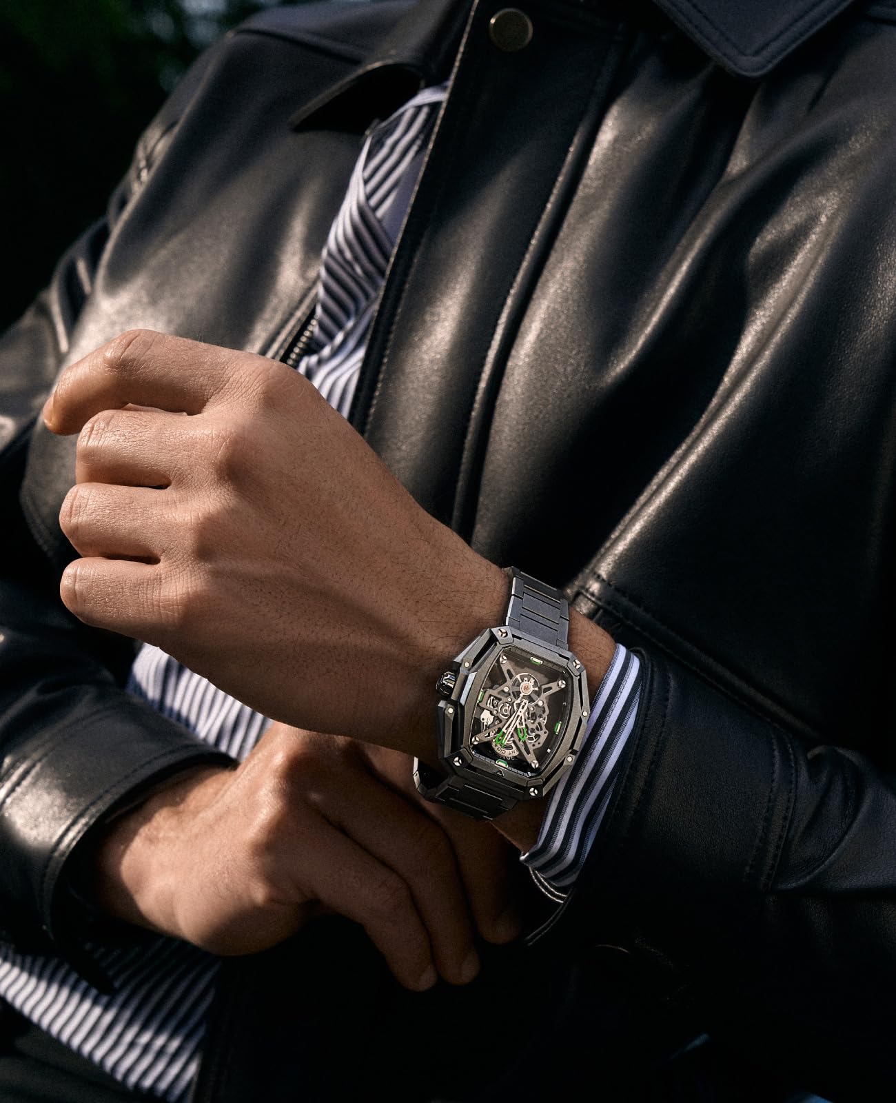 CIGA Design Hunter Orologio Meccanico Automatico Uomo | Scheletratura Fronte-Retro