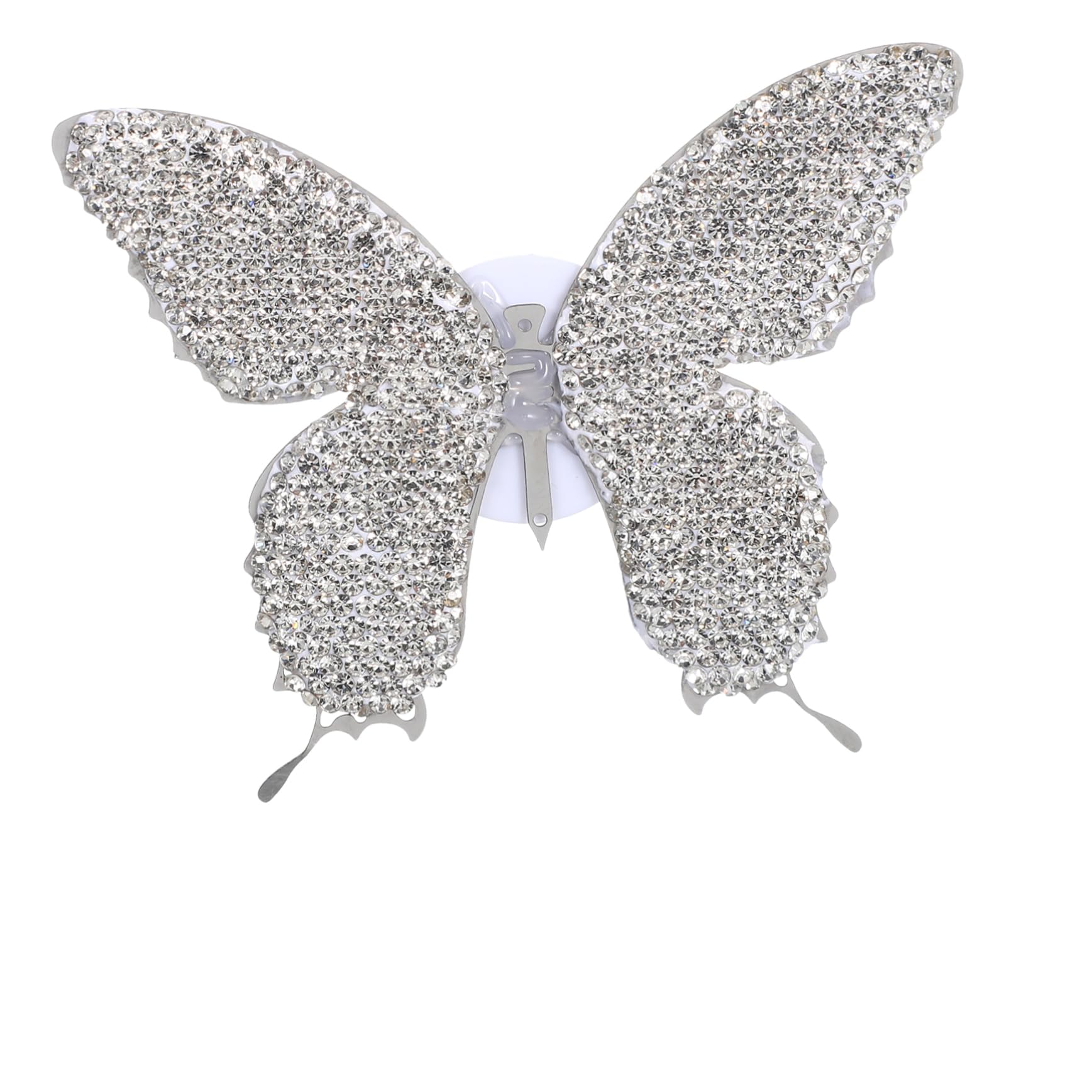 SOLUSTRE 5pezzi Clip Aromatica Per Auto Forma Di Farfalla Con Strass Decorazione Elegante Per Interni Facile Installazione Su Presa Aria Profumo Prolungato Per Esperienza Di Guida