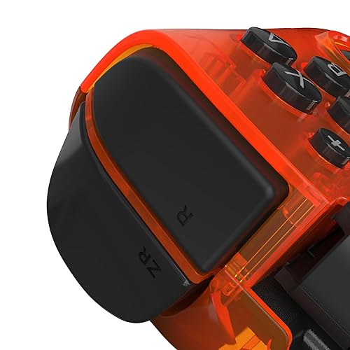 Vista 5 de CRKD Nitro Deck Crystal Collection with Carry Case - Professional Handheld Deck with Zero Stick Drift for Nintendo Switch and Switch OLED