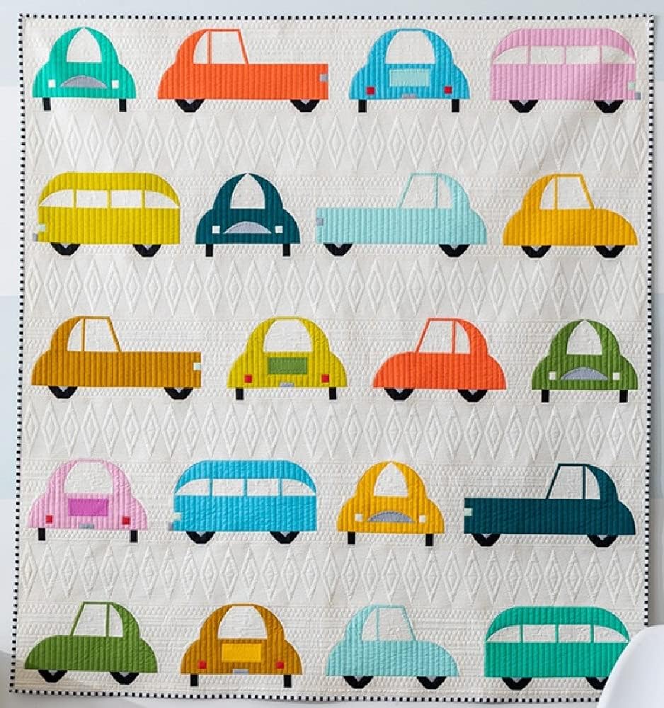 Sew Kind of Wonderful Cool Cars Pattern