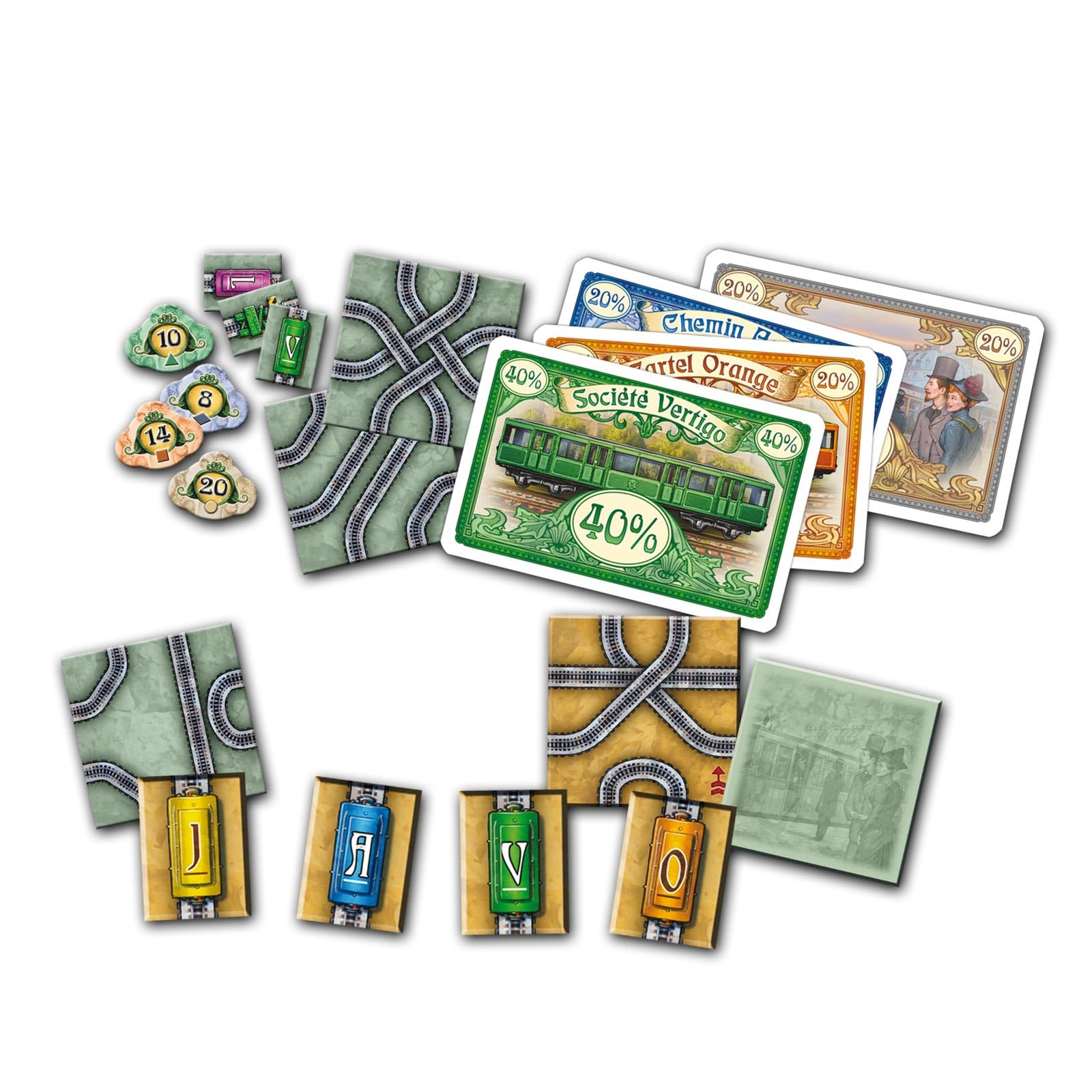 Devir - Metro, gioco familiare, gioco da tavolo, set da 8 anni