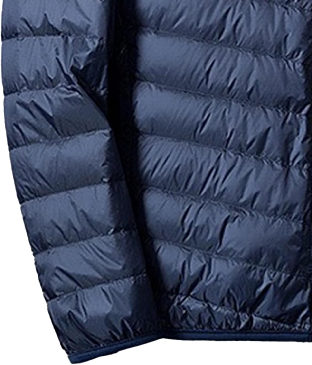 Men's Packable Down Jacket Lightweight Puffer Jacket Hooded Winter Jacket Windproof Insulated Puffy Jackets