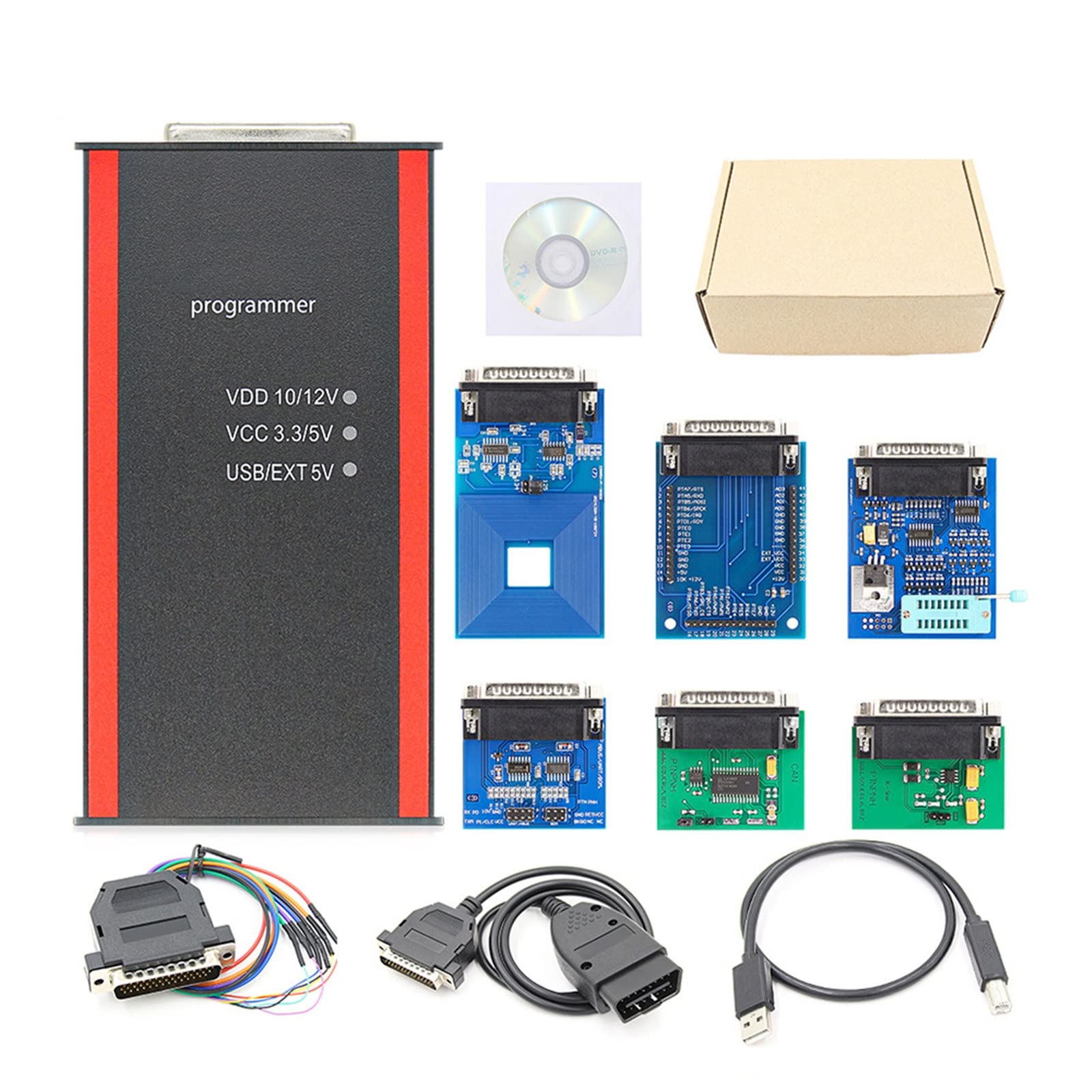 V87 Programador De Llave ECU Completa Eeprom IMMO Restablecimiento De Airbag De Radio De Coche