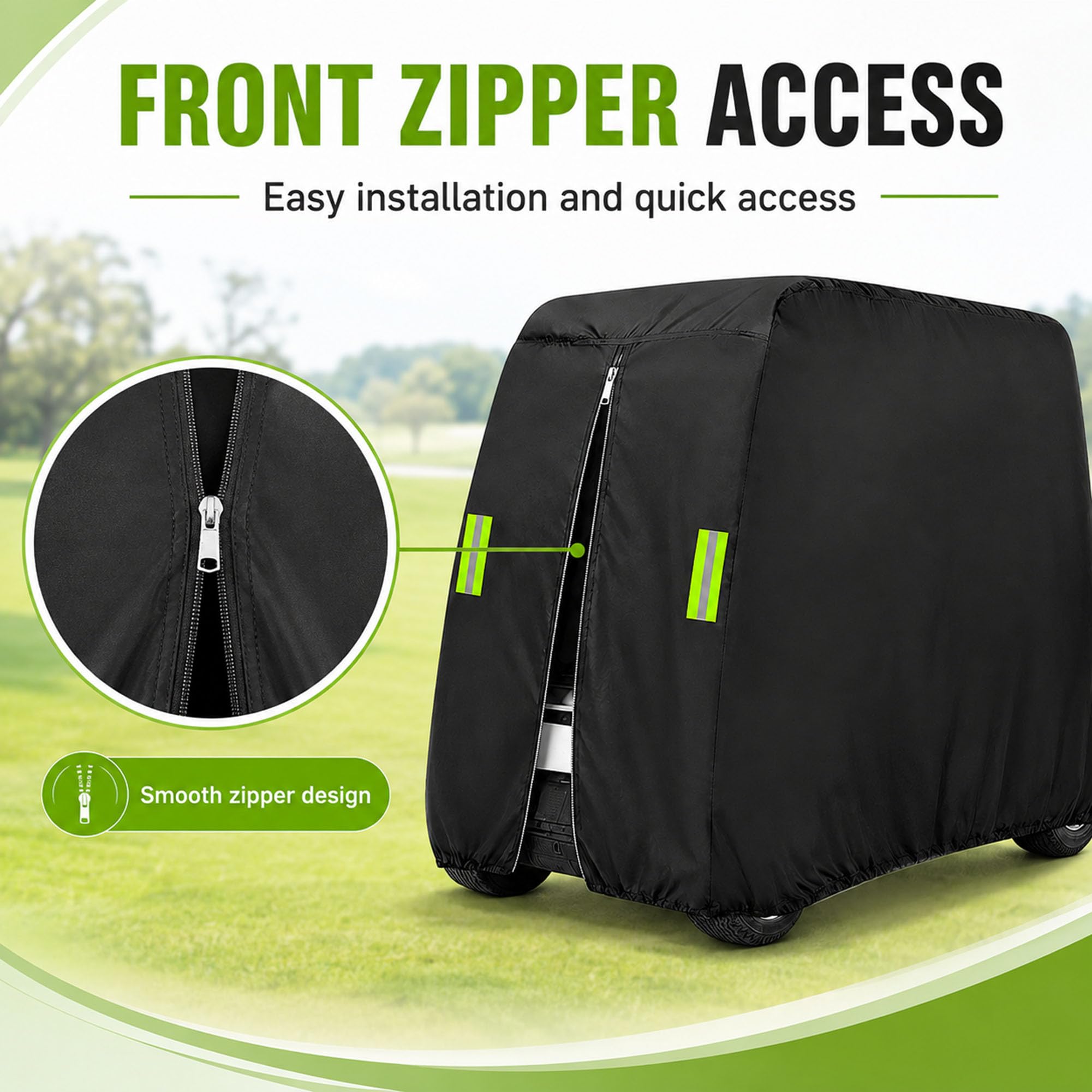 Housse Voiturette de Golf pour Yamaha Drive 2 Passenger Drive G29