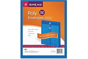 Smead 89542 Poly Envelopes: Secure and Transparent Communication