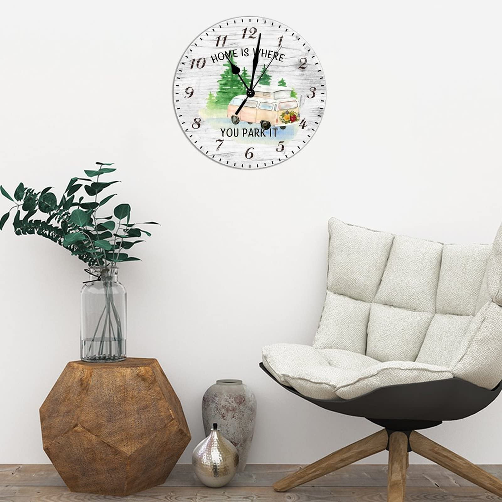 Amazon.com: Home is Where You Park It Clocks Living
