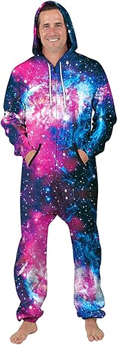 Miniatura 2 de MonoEnterizo de Manga Larga para Mujeres y Hombres Playsuit Onesie Jumpsuit Pijamas para Adultos