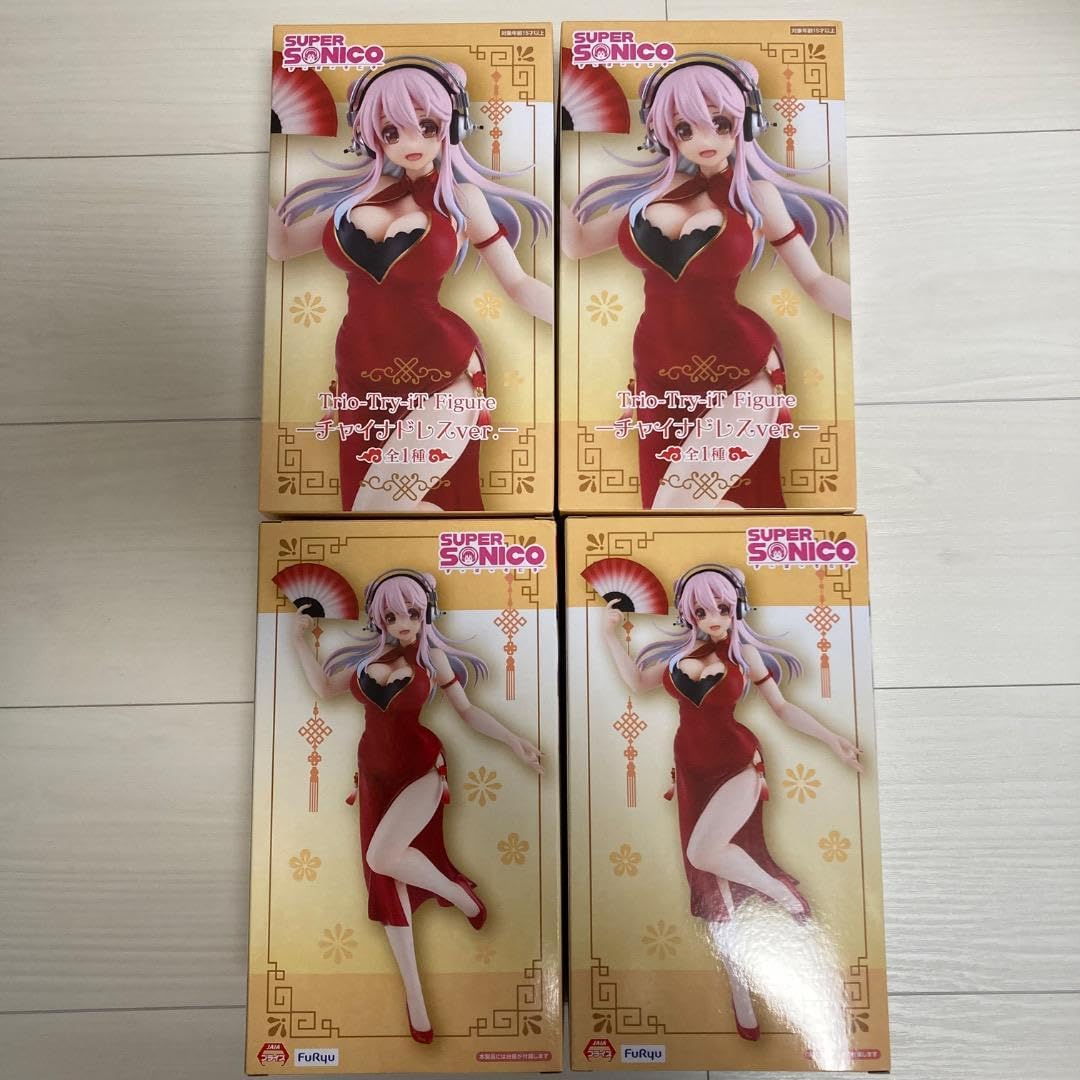すーぱーそに子 Trio-Try-iT Figure チャイナドレスver 4点 すー すーぱーそに子 Trio-Try-iT Figure チャイナドレスver 4点 すー