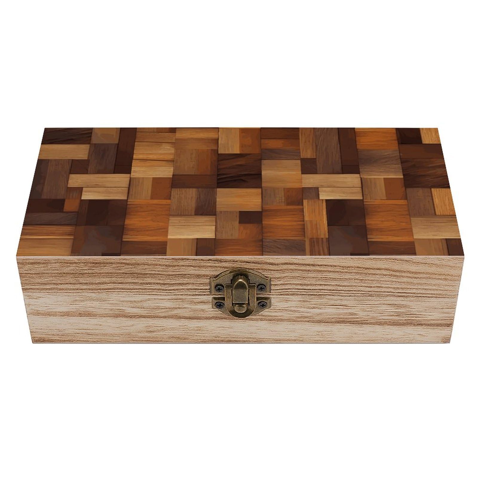 Boîte de rangement en bois sur votre coiffeuse pour organiser vos précieux bijoux
