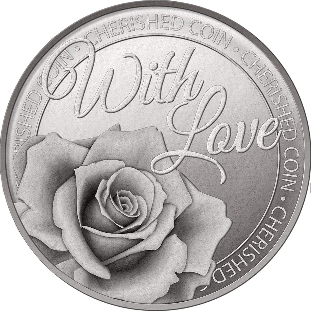 SensationsWith Love Cherished Lucky Coin Engraved Message Keepsake Gift