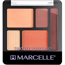 ظلال العيون الخماسية الخالية من Marcelle Talc ، عصير التفاح المتبل ، 5.6 جم