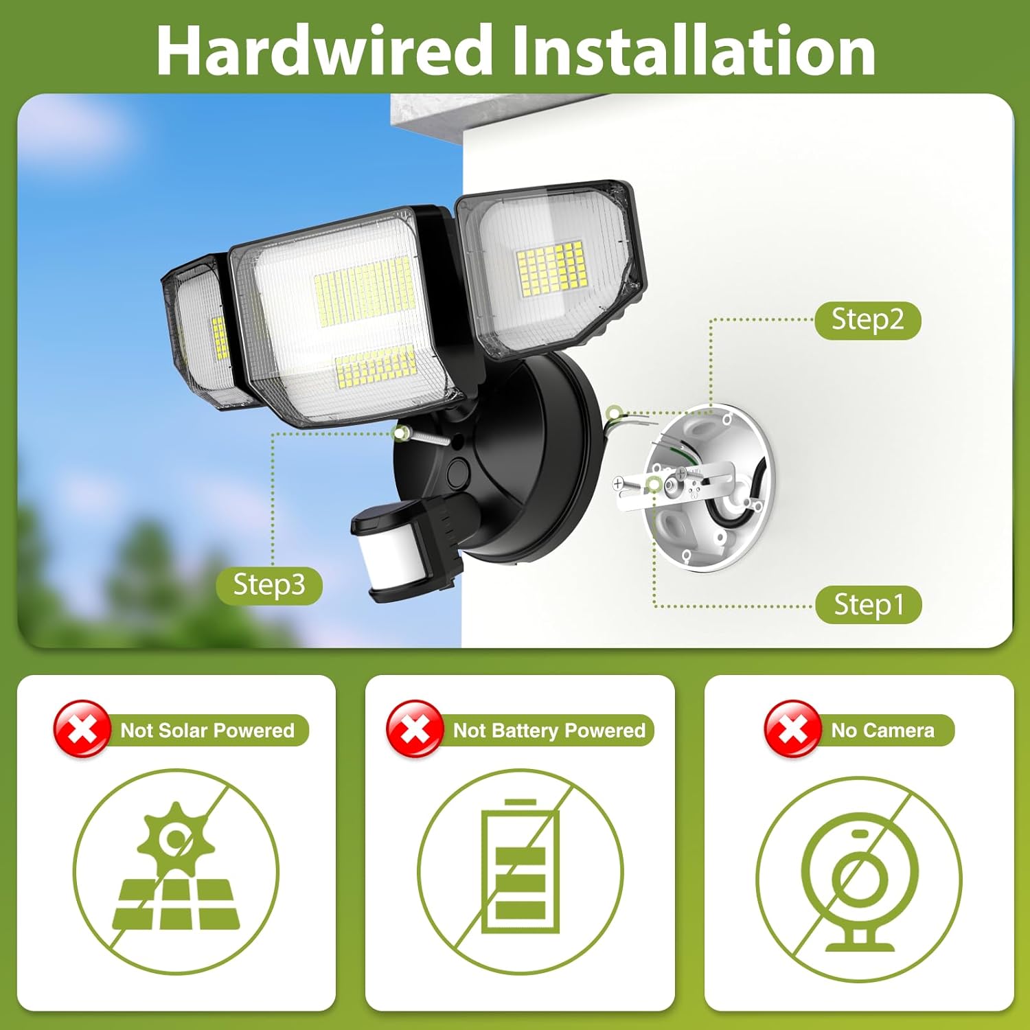 Abovizo 150W 16500LM LED Flood Lights Outdoor Motion Sensor, 6500K Security Lights Motion Sensor, IP65 Waterproof, Dusk to Dawn Floodlight for Outside, Garage, Yard, Porch, Barn