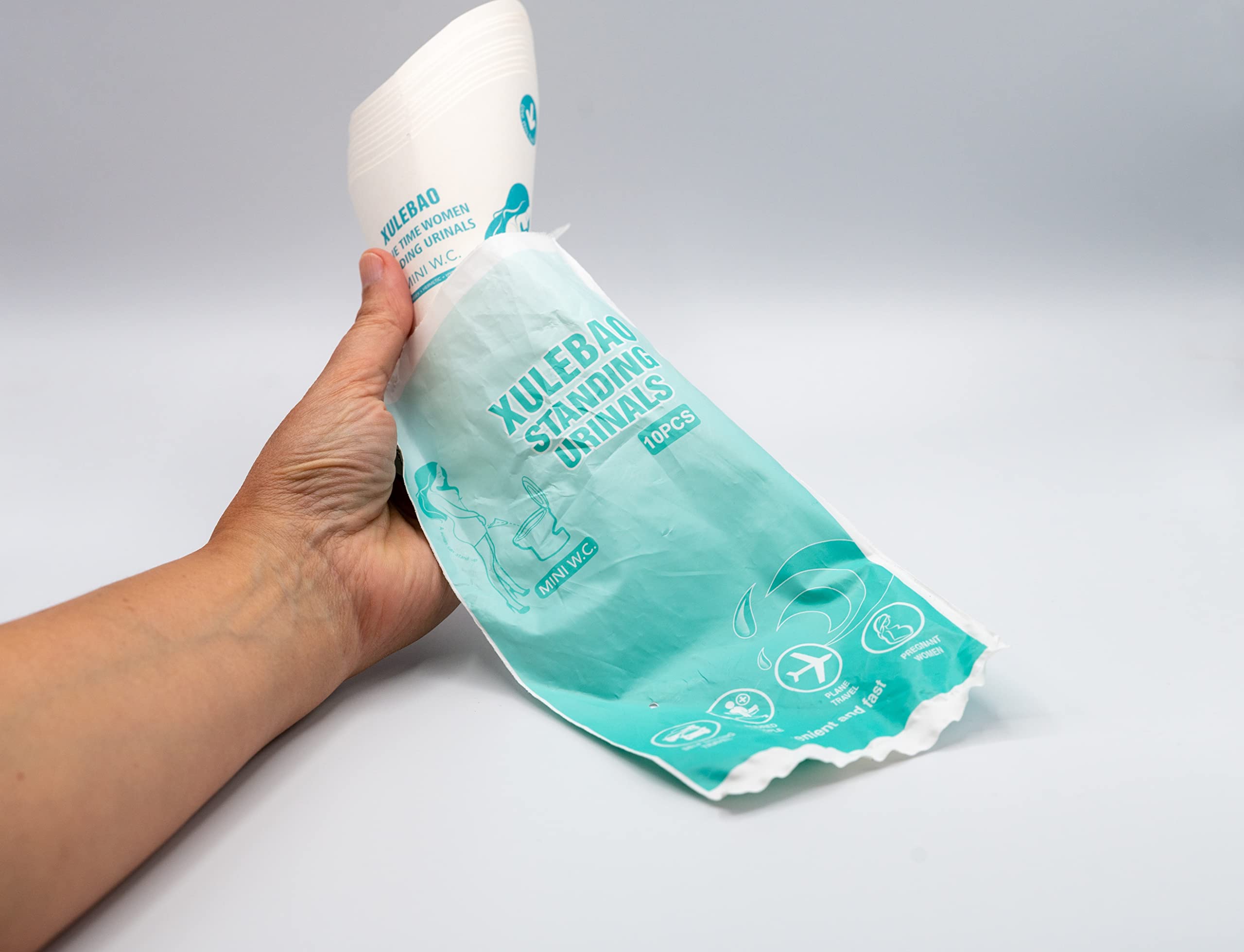 Urinoir Portable Pour Femme – Urinoir Portable Pour Femme – Pipi Debout – Sans Escouade – Idéal Pendant La Nuit Ou Au Lit – Protection Sur Les Trajets En Route – Camping