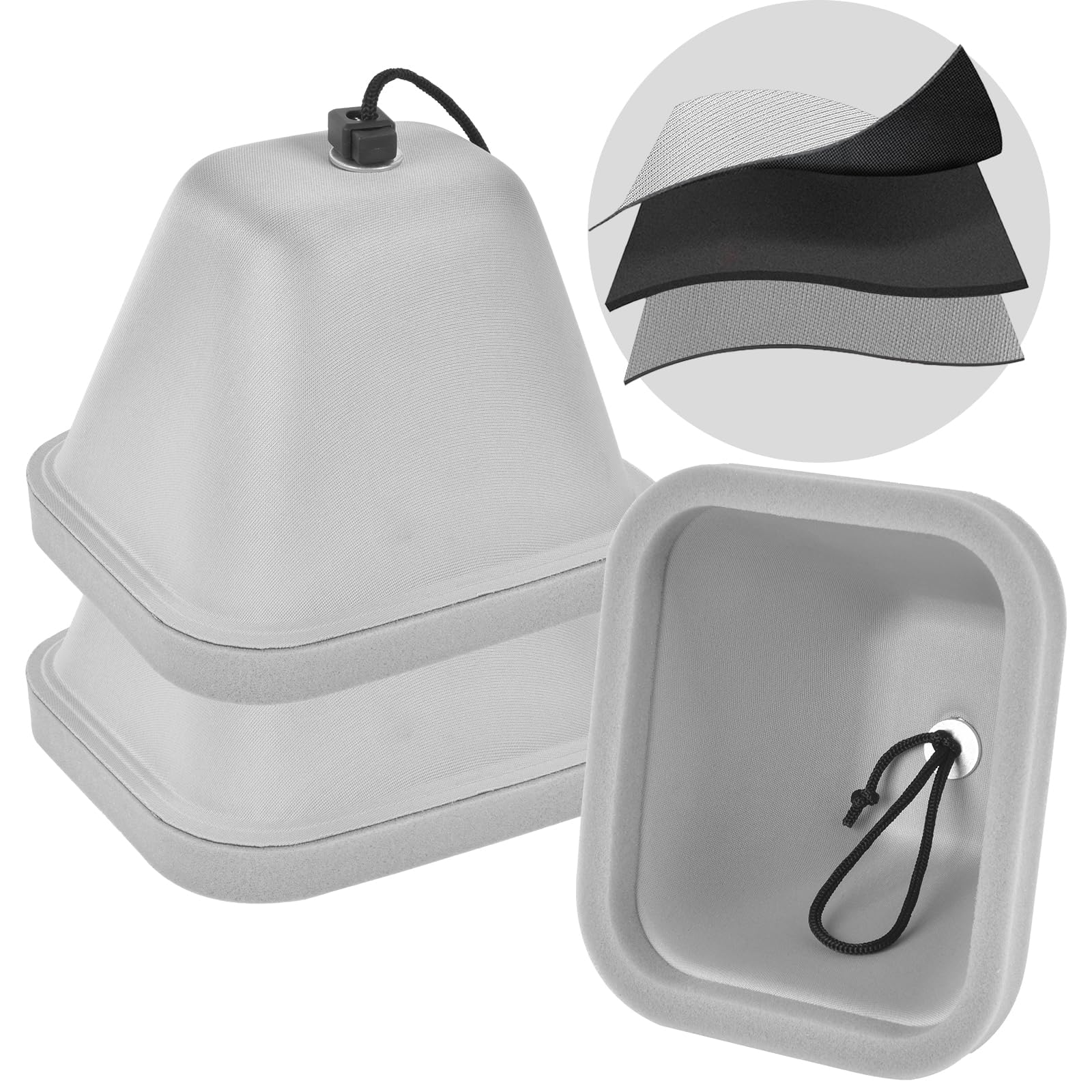 2er Pack Wasserhahn Abdeckungen Winter - Wiederverwendbarer Frostschutz Für Außenhähne