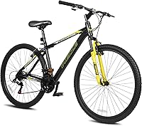 WEIZE 29 Inch Hardtail Mountain Bike - 21-Speed Shimano Shifters, Aluminum Frame, Suspension Fork, Comfort Saddle for Men & Women MTB