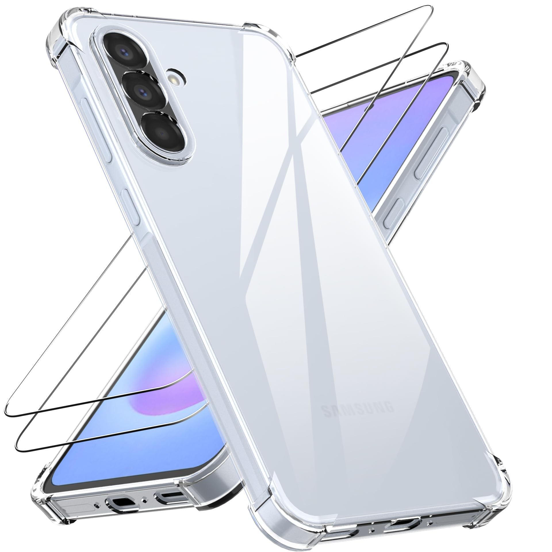 Amazon.com: Natbok Case for Samsung Galaxy A57 5G Clear Case with 