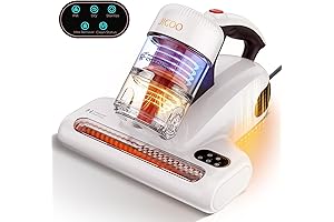JIGOO Mattress Vacuum Cleaner: UV Bed Vacuum Cleaner Fights Dust Mites, Kills...