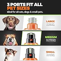 Vista 6 de Whisper - Molinillo de uñas silencioso para perros con 4 luces LED, seguro y sin estrés para perros sensibles de todas las razas y tamaños, 3 brocas